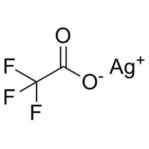 Silver(I) Trifluoroacetate CAS 2966-50-9 ភាពបរិសុទ្ធ ≥98.0% (T)