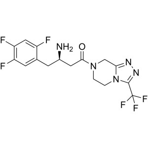 Sitagliptin CAS 486460-32-6 Purity >99.0% (HPLC) API Factory High Purity