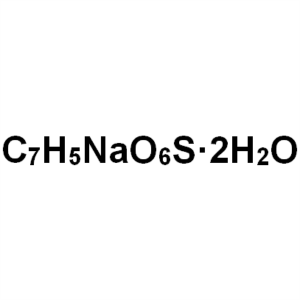 Sulfosalicilato de sodio dihidrato CAS 1300-61-4 Pureza AR > 99,0 % (T)