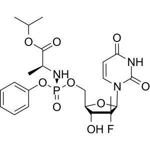 Sofosbuvir CAS 1190307-88-0 Renhet ≥99,0 % (HPLC)