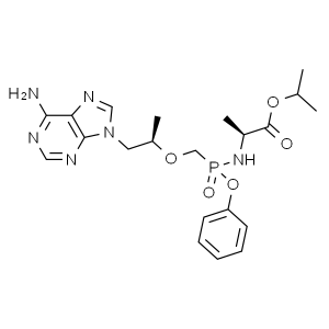 Tenofovir alafenamid hemifumarát TAF CAS 1392275-56-7 API Factory Anti-HIV vysoká kvalita