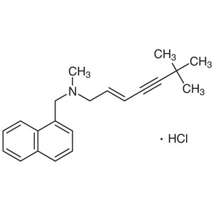 Terbinafine Hydrochloridis CAS 78628-80-5 Puritas >99.0% (T) (HPLC)
