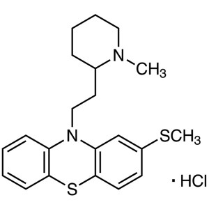 Thioridazine Hydrochloride CAS 130-61-0 Purity >99.0% (HPLC) Antipsychotic