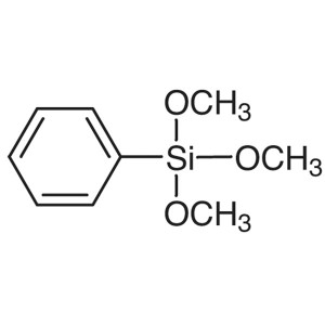 Триметоксифенилсилан CAS 2996-92-1 Фенилтриметоксисилан Чистота >99,0% (ГХ)
