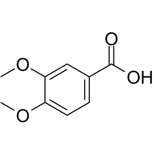 വെരാട്രിക് ആസിഡ് CAS 93-07-2 3,4-Dimethoxybenzoic ആസിഡ് പ്യൂരിറ്റി >99.0% (HPLC) ഫാക്ടറി