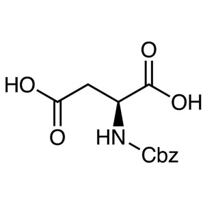 Z-Asp-OH CAS 1152-61-0 N-Cbz-L-Asparginezuur suverens >98.5% (HPLC) Fabriek
