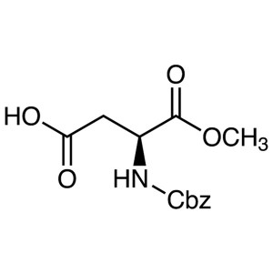 Z-Asp-OMe CAS 4668-42-2 ZL-аспарагинска киселина α-метил естер Чистота >98,0% (HPLC)