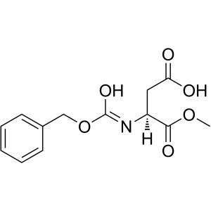 Z-Asp-OMe CAS 4668-42-2 ZL-Aspartic Acid α-Methyl Ester သန့်စင်မှု > 98.0% (HPLC)