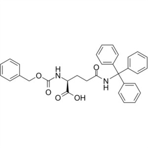 Z-Gln(Trt)-OH CAS 132388-60-4 Nα-Z-Nδ-Тритил-L-глутамин Чистота >99,0% (HPLC) Фабрика