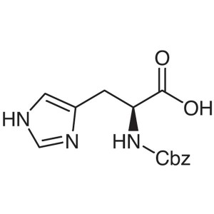 Z-His-OH CAS 14997-58-1 Nα-Cbz-L-Histidine Purità > 99.0% (HPLC)