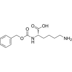 Z-Lys-OH CAS 2212-75-1 Nα-Cbz-L-Lisina Pureco > 98.5% (HPLC) Fabriko