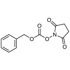Z-OSu CAS 13139-17-8 N-(Benzyloxycarbonyloxy)succinimide Maʻemaʻe >99.0% (HPLC) Hale Hana