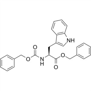 Z-Trp-OBzl CAS 69876-37-5 ZL-Tryptophan Benzyl Ester ריינקייַט >99.0% (HPLC)