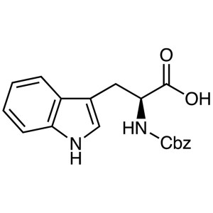 Z-Trp-OH CAS 7432-21-5 Na-Cbz-L-Tryptófan Hreinleiki >99,0% (HPLC) verksmiðju