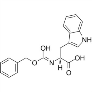 Z-Trp-OH CAS 7432-21-5 Nα-Cbz-L-Tryptophan বিশুদ্ধতা >99.0% (HPLC) কারখানা