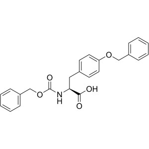 Z-Tyr(Bzl)-OH CAS 16677-29-5 ZO-bensyl-L-tyrosin Renhet >98,5 % (HPLC)