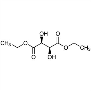 D-(-)-tartrato de dietilo CAS 13811-71-7 Pureza ≥99,0% Pureza óptica ee ≥99,0% Alta calidade
