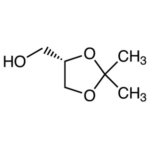 (S)-(+)-2,2-Dimethyl-1,3-dioxolane-4-methanolum CAS 22323-82-6 Puritas ≥98.0% Alta Puritas