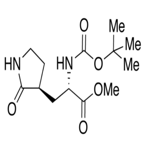 Methyl (S)-2-(Boc-amino)-3-[(S)-2-oxo-3-pyrrolidinyl]propanoaat CAS 328086-60-8 PF-07321332 Boceprevir-tussenproduct