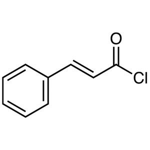 trans-Cinnamoyl Chloride CAS 17082-09-6 Kemurnian >97,0% (GC)