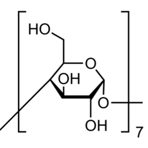 β-সাইক্লোডেক্সট্রিন (β-CD) CAS 7585-39-9 অ্যাসে 98.0%~102.0% কারখানা