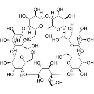 β-Siklodekstrin (β-CD) CAS 7585-39-9 Testi %98,0~%102,0 Fabrika